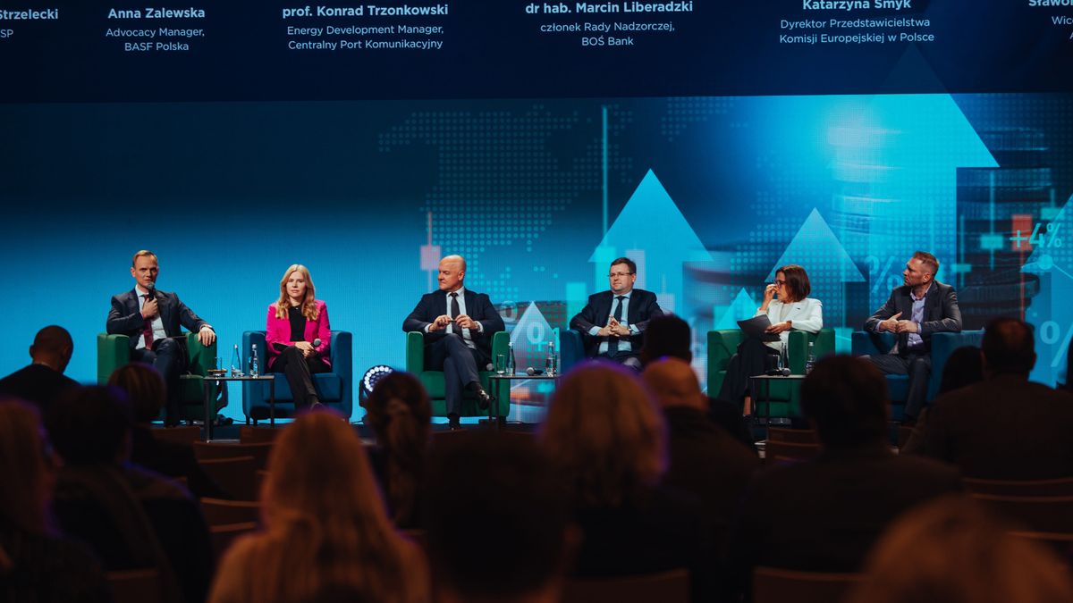 Panel "Strengthening EU Competitiveness: A Financing Perspective" zrealizowany przez Business & Science Poland w ramach Kongresu Polska Moc Biznesu