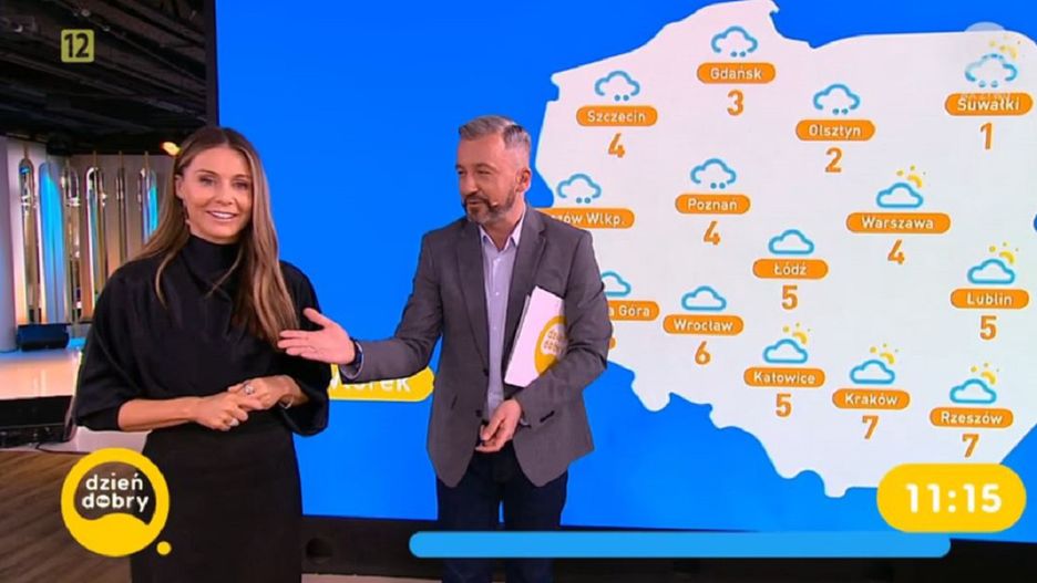 Małgorzata Rozenek-Majdan i Krzysztof Skórzyński poprowadzili prognozę pogody