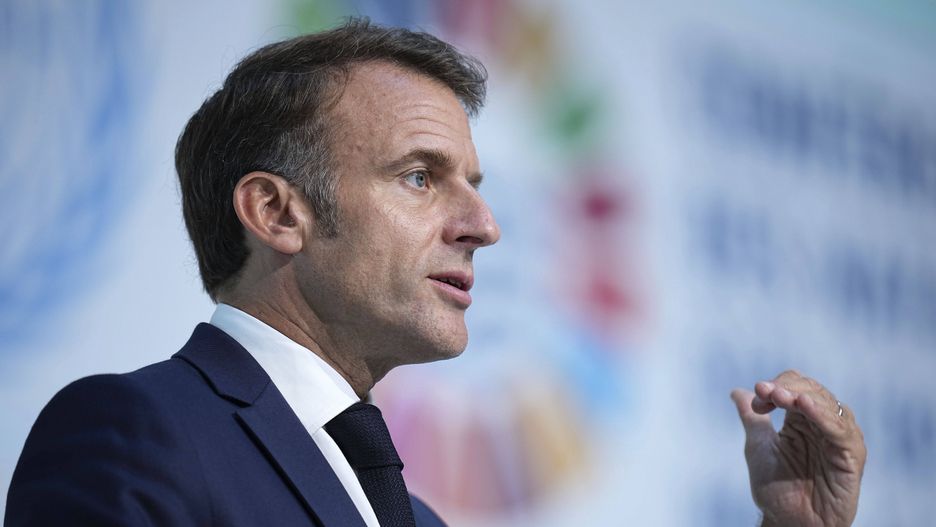 Prezydent Francji Eman