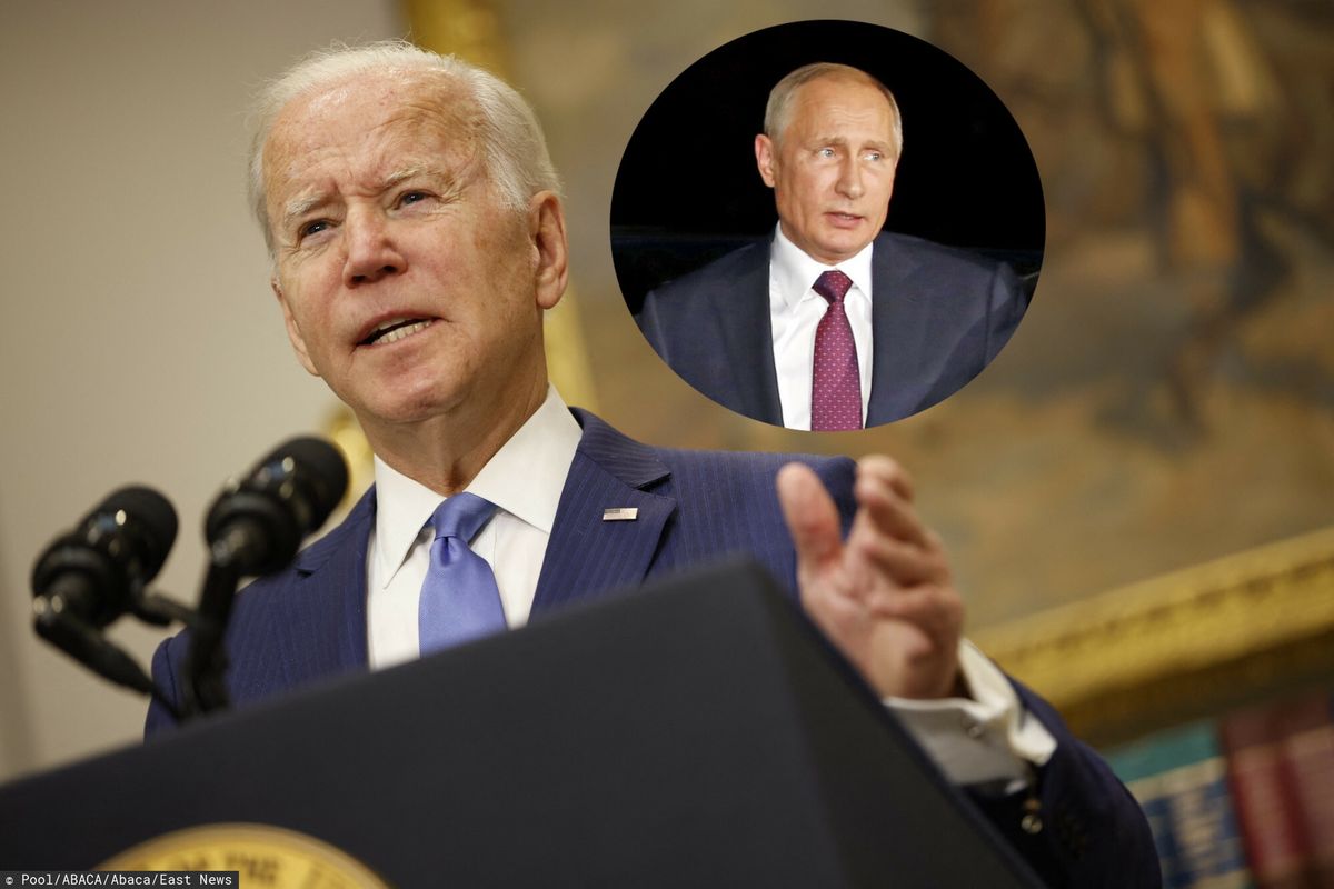 Biden ostro o działaniach Rosji