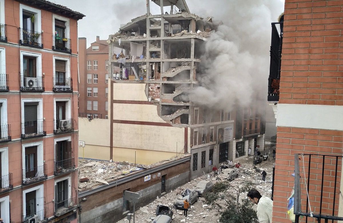 Potężna eksplozja w Madrycie. Trzy osoby nie żyją