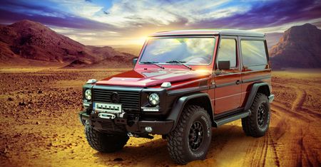 Mercedes W463 Geländewagen o dwóch obliczach