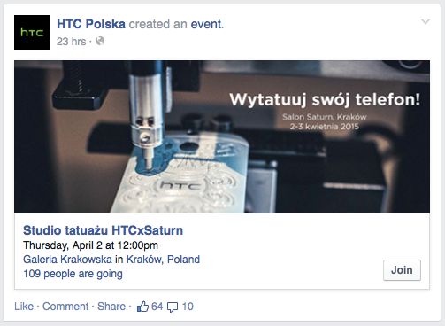 Znów możesz wytatuować swojego HTC One! Tym razem w Krakowie i Warszawie 2