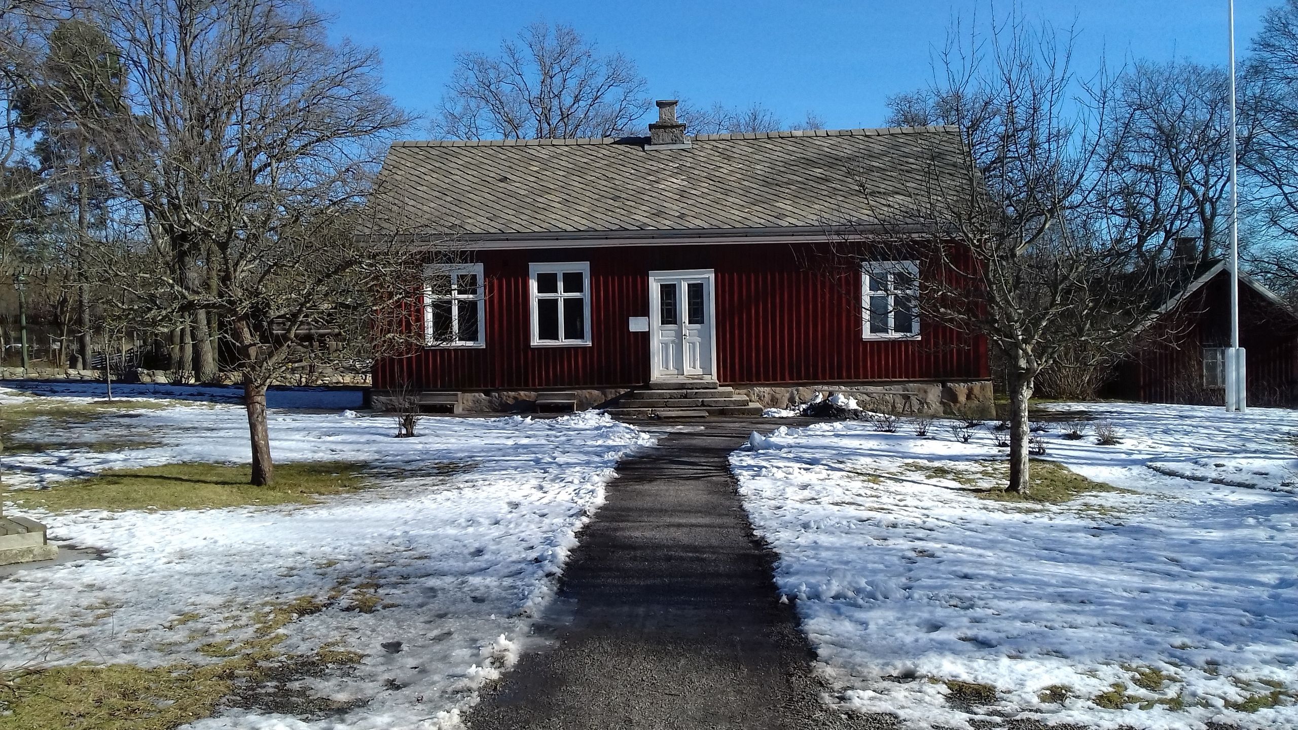 Architektura szwedzka w skansenie 