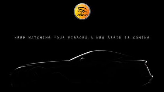 Aspid - teaser nowego samochodu sportowego