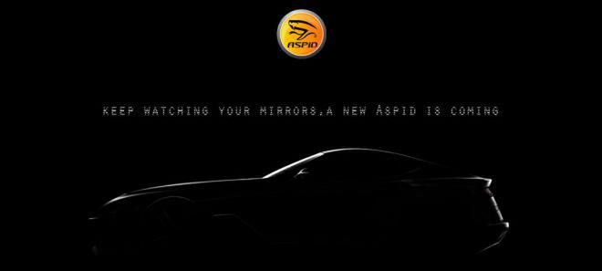 Aspid - teaser nowego samochodu sportowego
