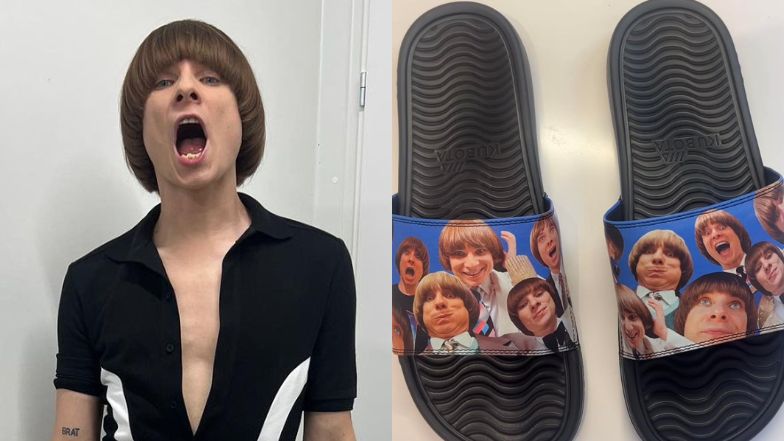 Ralph Kaminski sprzedaje klapki z własną podobizną. Cena zaskakuje