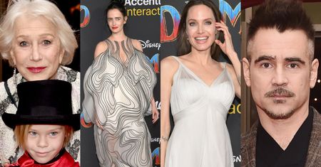 Angelina Jolie z dziećmi, Helen Mirren z wnuczką i Colin Farrell z synem świętują premierę "Dumbo" (ZDJĘCIA)