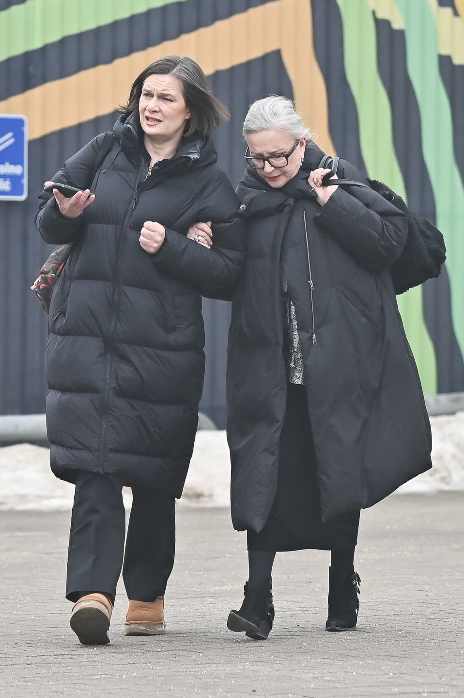 Krystyna Janda w obiektywie paparazzi