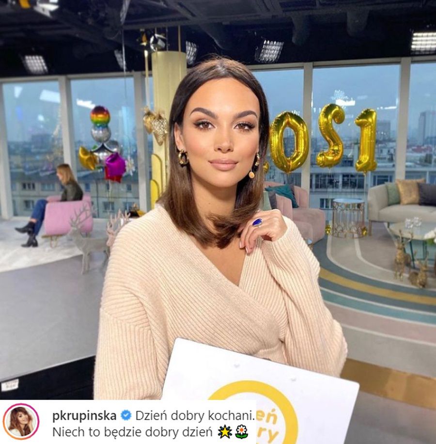 Paulina Krupińska w "Dzień Dobry TVN"
