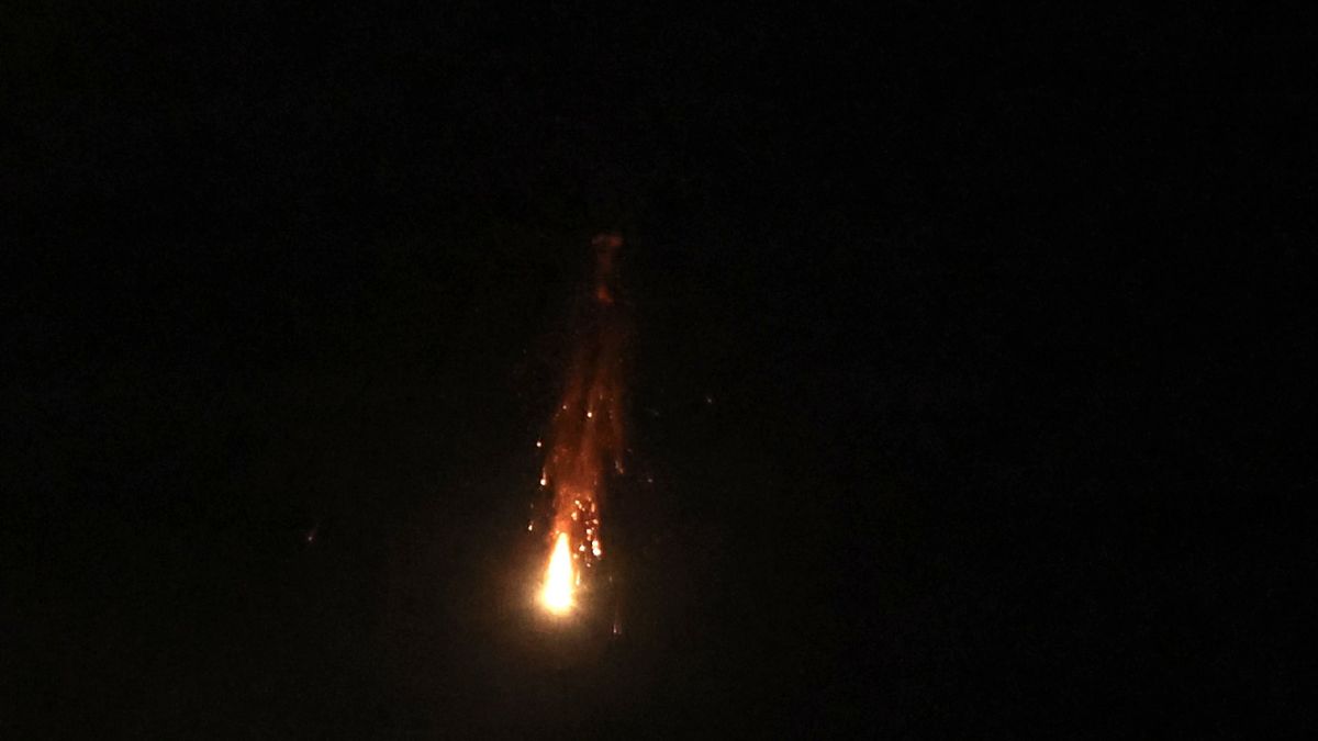 Iran launches retaliatory missile strikes against Israel
TEL AVIV, ISRAEL - FEBRUARY 28: Some of the missiles fired from Iran are intercepted and destroyed in the air by Israeli defense systems over the skies of Tel Aviv, Israel on February 28, 2026. The Israeli military announced that Iran had launched its 11th wave of missile attacks in retaliation for US-Israeli strikes. (Photo by Saeed Qaq/Anadolu via Getty Images)
Anadolu
retaliatory missile strikes, tel avä°v, air attacks, retaliation, missiles