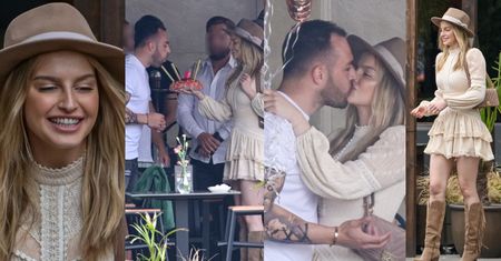 Kowbojska Karolina Pisarek świętuje w restauracji urodziny przyszłego męża (ZDJĘCIA)
