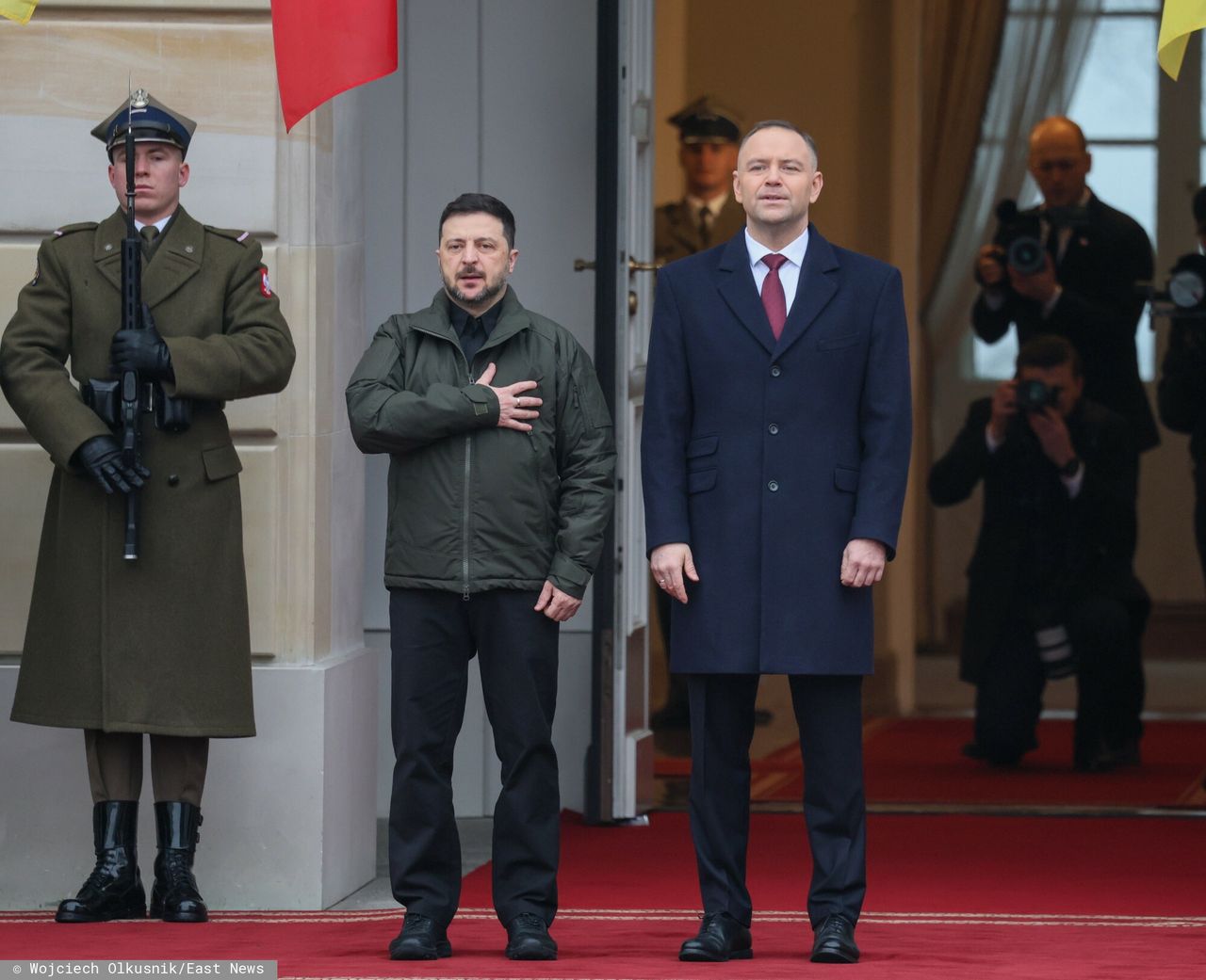 Zełenski podsumował spotkanie z Nawrockim. Opublikował wpis po polsku