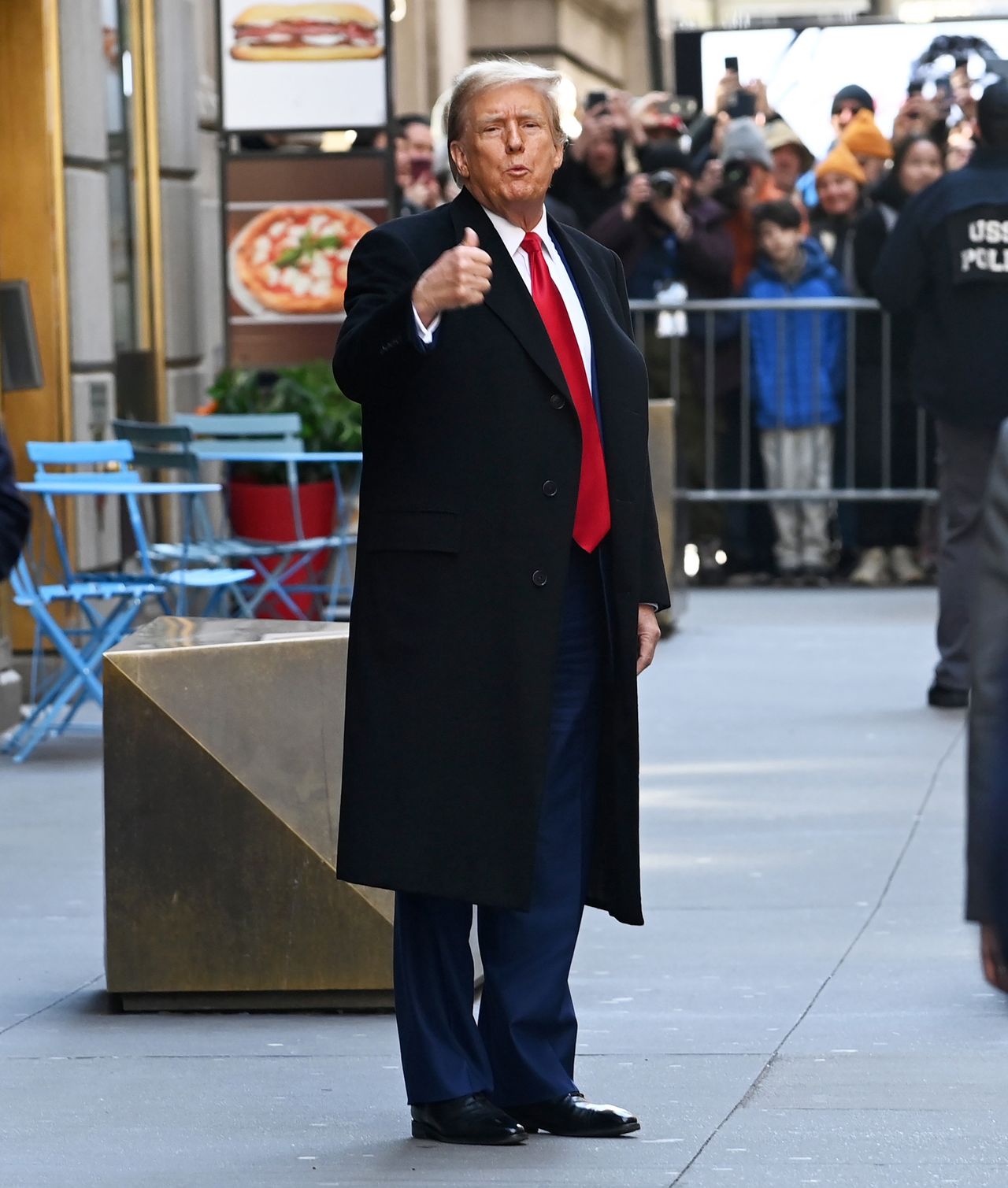 NEW YORK, NY - MARCH 25: Donald Trump is seen on March 25, 2024 in New York City.  (Photo by Andrea Renault/Star Max/GC Images)