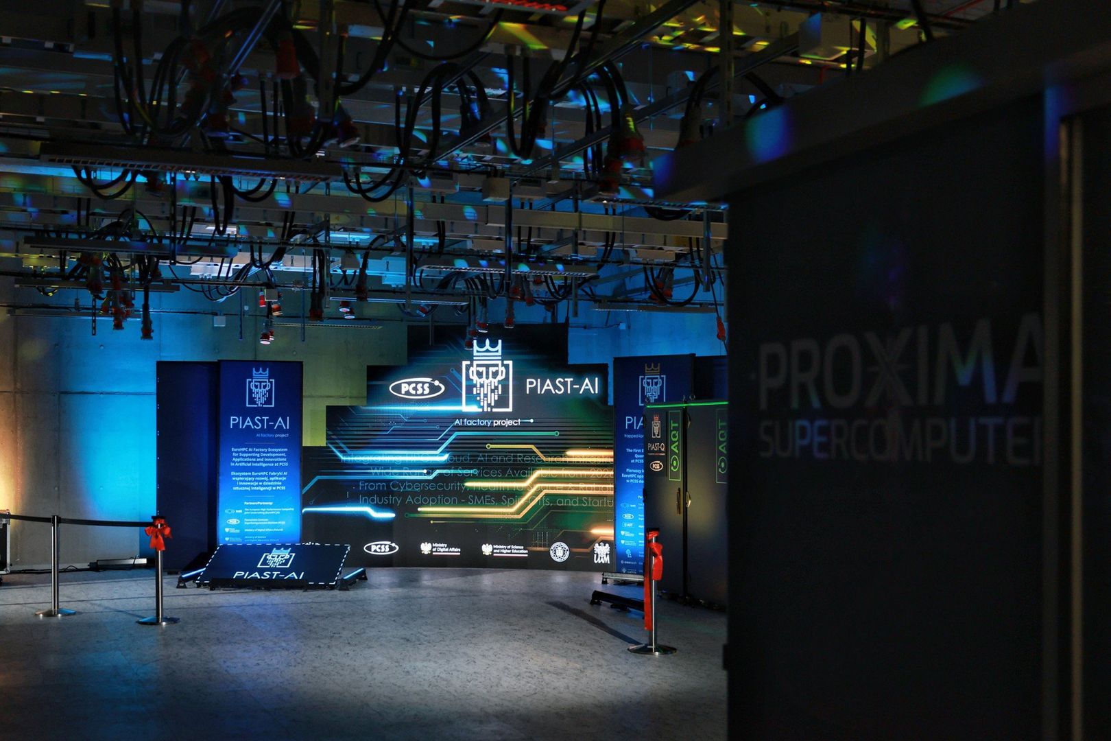 Inauguracja komputera kwantowego PIAST-Q. Znajduje się w PCSS w Poznaniu