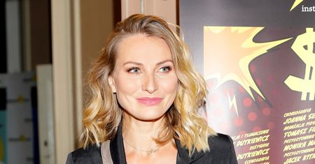 Joanna Moro kusi w koronkowym body. "Ale gorąco"