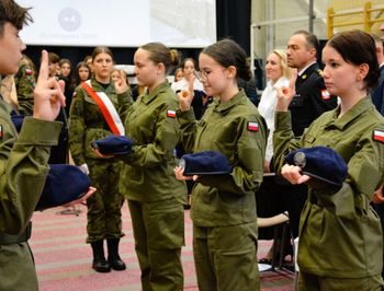 Kleczewo: Ślubowanie w pierwszym Oddziale Przygotowania Wojskowego