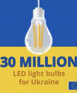 Європейський союз профінасує до 30 мільйонів світлодіодних лампочок для України