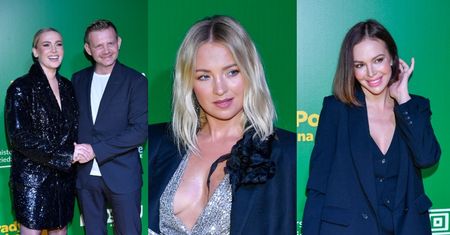 Gwiazdy i gwiazdeczki na zielonej ściance "Porad na zdrady 2": wylaszczona Barbara Kurdej-Szatan, Rafał Zawierucha z żoną.... (ZDJĘCIA)