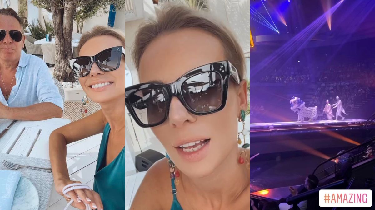 Izabela Janachowska korzysta z atrakcji Dubaju na rodzinnym wyjeździe 