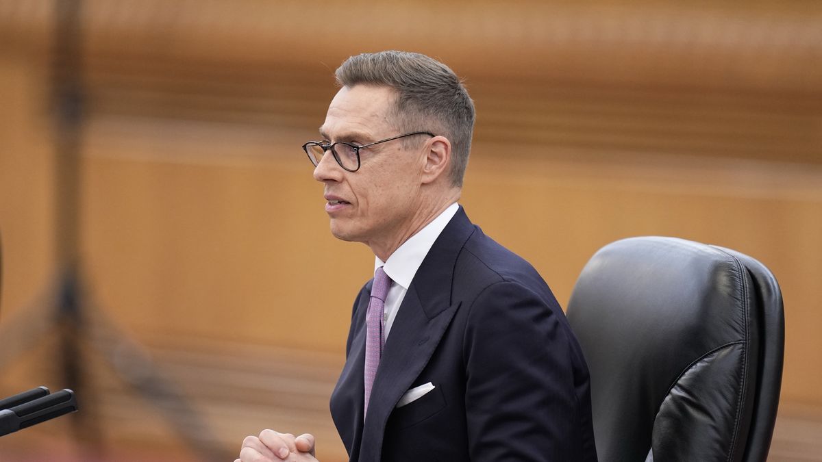 Prezydent Finlandii Alexander Stubb