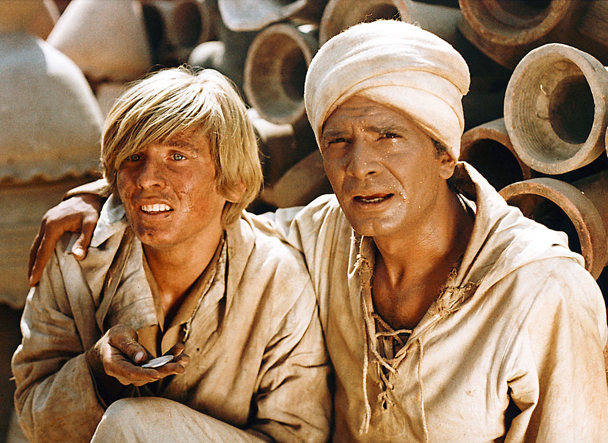 Tomasz Mędrzak, kadr z filmu "W Pustyni i w Puszczy"