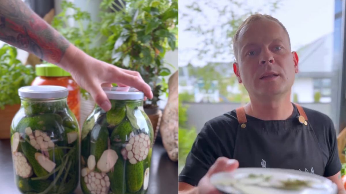 Piotr Ogiński zdradza przepis na małosolne ogórki. Najbardziej zaskakuje ta ostatnia przyprawa