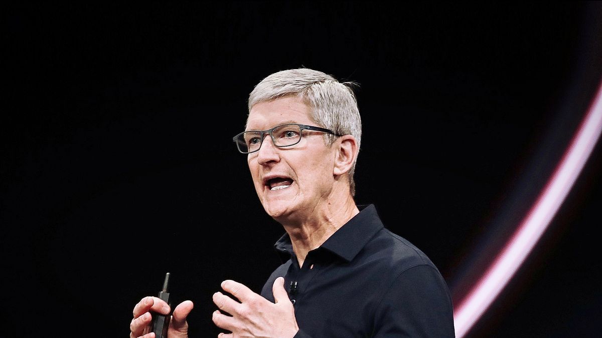 Tim Cook, CEO Apple, fot. Justin Sullivan/Getty Images