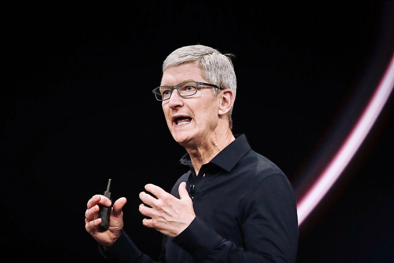 Tim Cook, CEO Apple, fot. Justin Sullivan/Getty Images