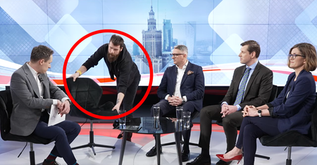 Jeden z kandydatów nie zjawił się w studiu. "Fotel musi zniknąć"