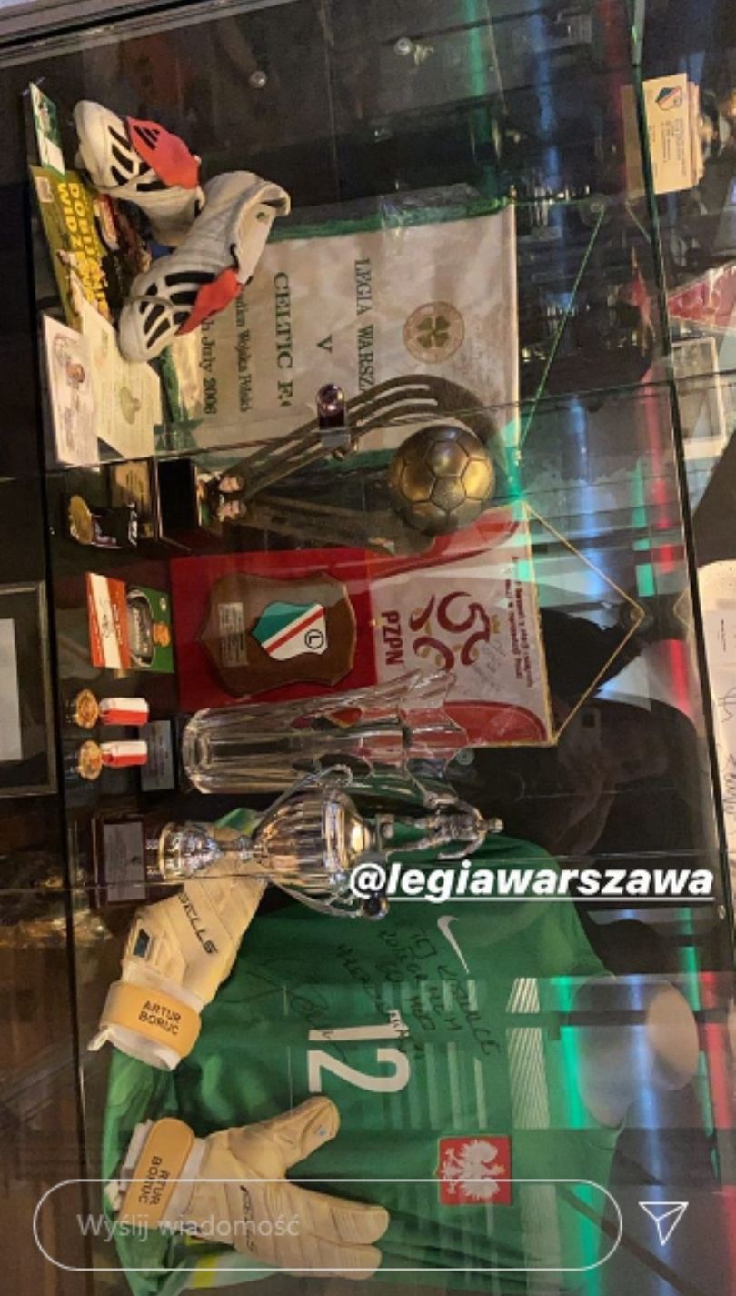 Troskliwa Sara Boruc odwiedziła Artura w pracy