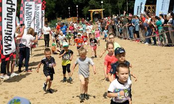 Dzieciaki na sportowo rozpoczęły wakacje. To Bieg 3. Plaż Junior w Grudziądzu. Mamy zdjęcia