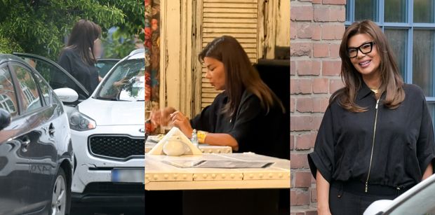Edyta Górniak wybrała się na kebaba. Myśleliście, że diwa je tylko kawior i krewetki? (ZDJĘCIA)