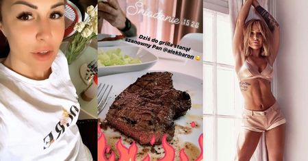 Zszokowana Blanka Lipińska biadoli na Instagramie o konsekwencjach uczt z "Barusiem": "Przytyłam 4 kg. NAJGORZEJ"