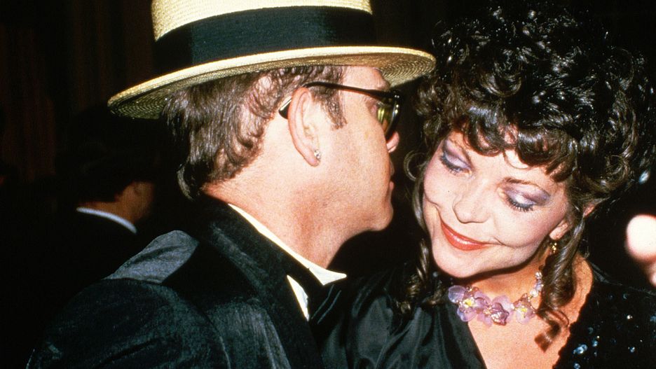 Elton John ze swoją od dawna byłą już żoną - Renate Blauel
