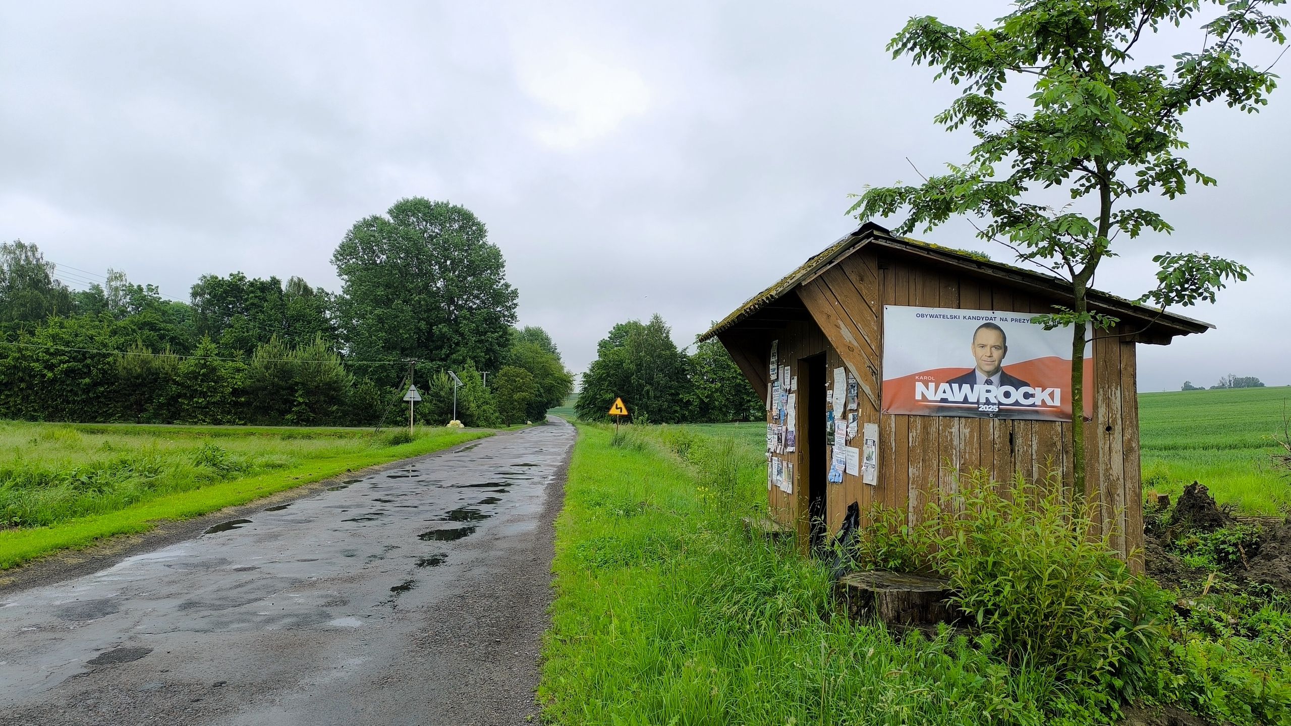 Droga w powiecie hrubieszowskim