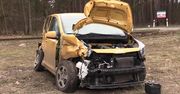Kia wjechała wprost pod pociąg