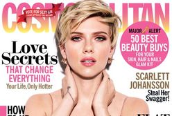 Scarlett Johansson na okładce majowego "Cosmopolitan"
