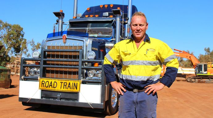 Truckersi przez Australię