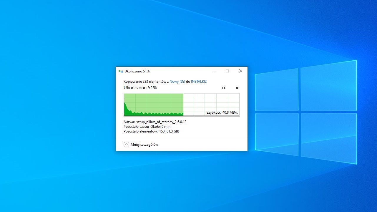 Test dysku SSD NVMe Apacer AS2280P2 Pro: pantera, którą rozłożyła gorączka 6