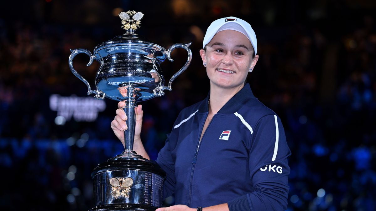 PAP/EPA / DEAN LEWINS / Na zdjęciu: Ashleigh Barty, mistrzyni Australian Open 2022