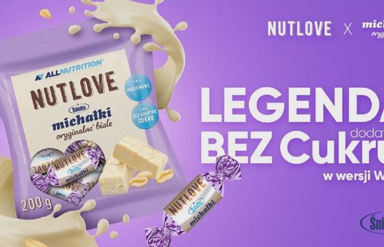 Małgorzata Rozenek, Radosław Majdan i Deynn promują nowe proteinowe Michałki Białe