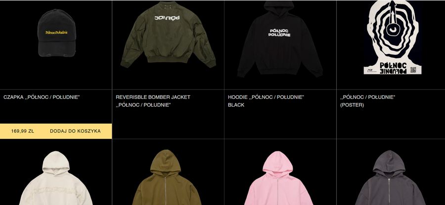 Merch Quebonafide  "Północ/Południe"