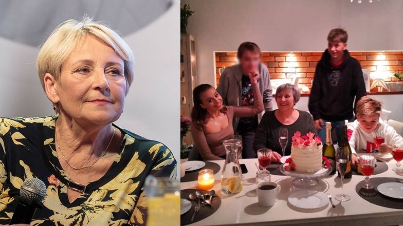 Dzieci Anny Przybylskiej świętują Dzień Babci 