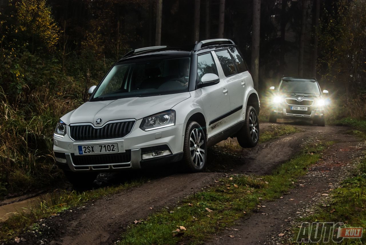 Škoda Yeti 1,8 TSI 4x4 City & 2,0 TDI 4x4 DSG Outdoor [pierwsza jazda]