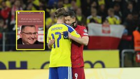 Szwedzki piłkarz nie mógł się powstrzymać po meczu z Polską. W tle konflikt z Michniewiczem