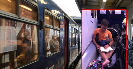 Skandal w PKP. Niepełnosprawny jechał w pociągu na podłodze