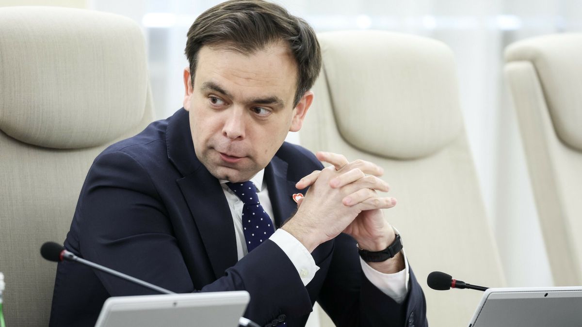 Na zdjęciu minister finansów Andrzej Domański