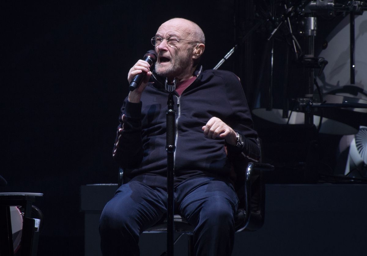 Phil Collins na koncercie w marcu 2022 roku, ostatni raz na scenie 