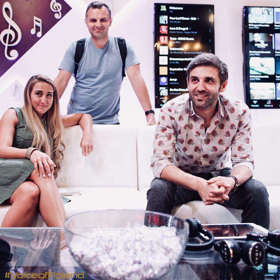 Wojciech Ezzat w The Voice of Poland